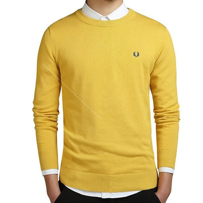 Pulls en coton tricotés pour hommes