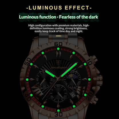Waterproof Multifunction Sporty Mens Watch - ARCHSHOPE