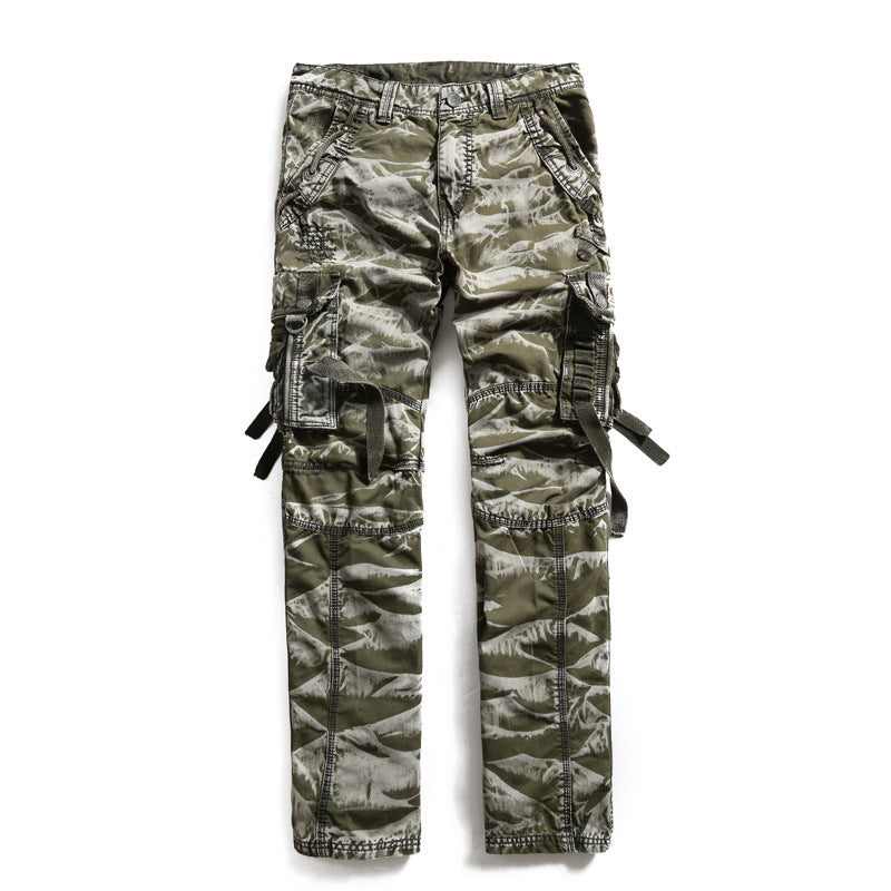 Men's camouflage cargo trousers - ARCHSHOPE