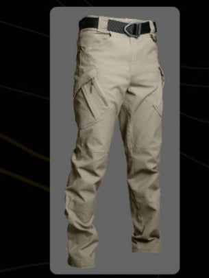 Pantalon tactique IX7 printemps et automne pour hommes, auto-culture, 9 pantalons de fan de l'armée des forces spéciales, salopette d'extérieur, pantalon d'entraînement droit multi-poches