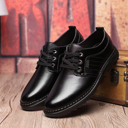 Les nouvelles chaussures chaussures automne hommes affaires chaussures décontractées hommes chaussures chaussures rondes British Dad