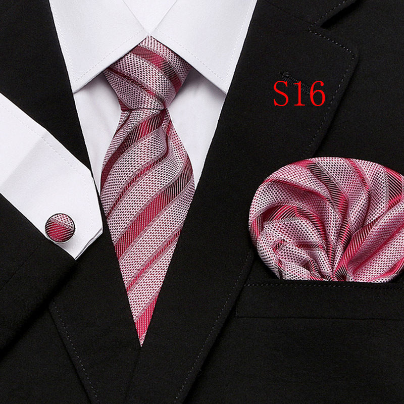 Paisley Series European And American Fashion Tie Three-piece Suit - ARCHSHOPE