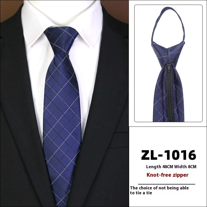 Men's Formal Wear Business Zipper Tie-free - ARCHSHOPE