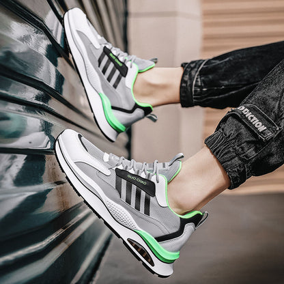 Baskets décontractées pour hommes, chaussures à coussin d'air, chaussures de sport, de basket-ball, de course, d'extérieur