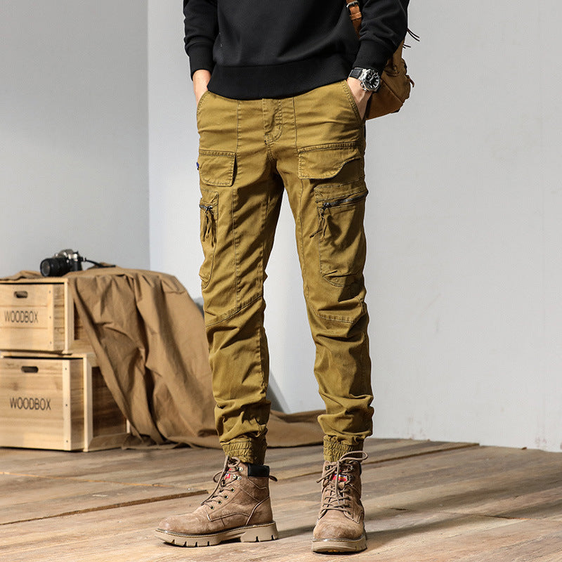 Overalls im japanischen Stil, lässig, schlicht, modisch, alltagstaugliche Sportoberbekleidung