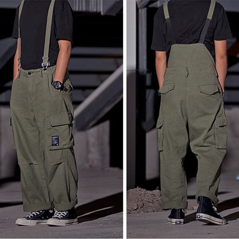 Vintage locker sitzende Overalls