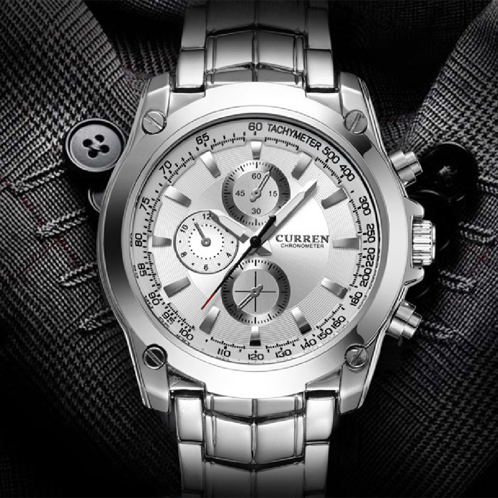 Men's Business-Casual Alloy Waterproof Quartz Watch - ARCHSHOPE