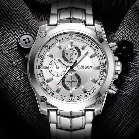 Men's Business-Casual Alloy Waterproof Quartz Watch - ARCHSHOPE