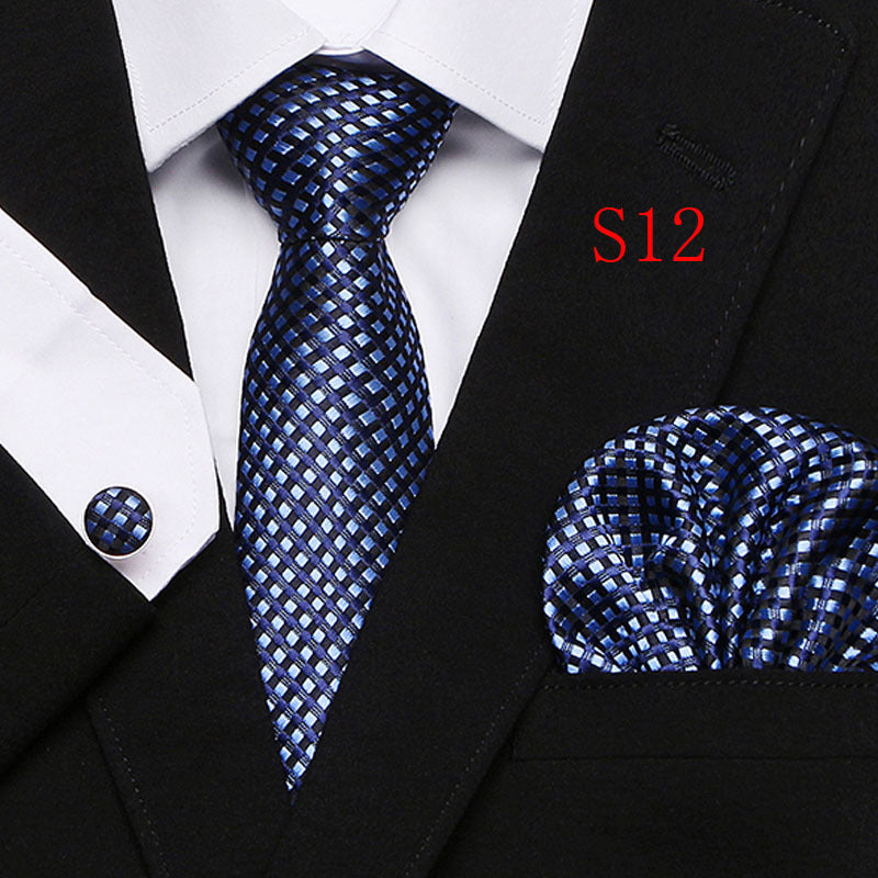 Paisley Series European And American Fashion Tie Three-piece Suit - ARCHSHOPE