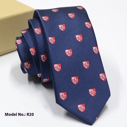 Fashion Exquisite Jacquard Tie Wedding Groom - ARCHSHOPE