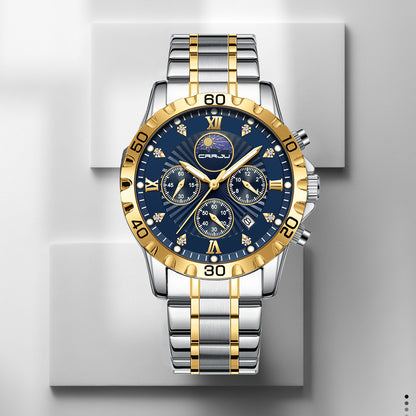 Men's Multifunctional Business Calendar Quartz Watch - ARCHSHOPE