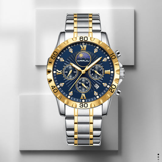 Men's Multifunctional Business Calendar Quartz Watch - ARCHSHOPE