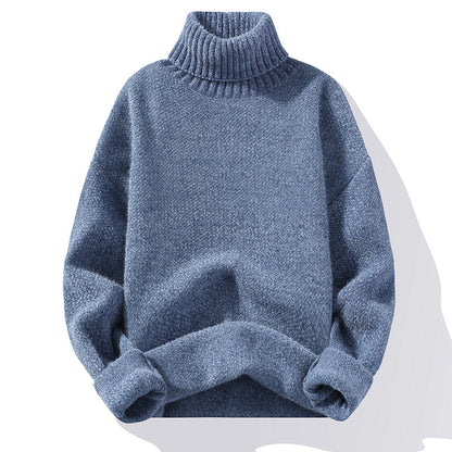 Pullover Weicher Pullover Herren Slim-Fit Verdicktes Pullover-Unterhemd