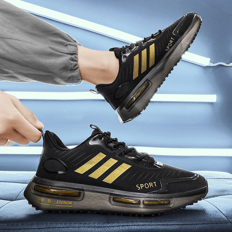 Air Cushion Sportschuhe Herren Schnürschuhe Sport Sneakers Outdoor Atmungsaktive Freizeitschuhe Walking