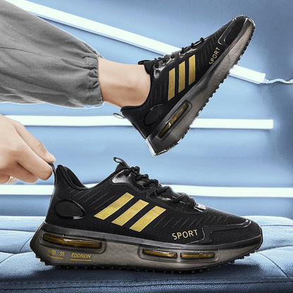 Air Cushion Sportschuhe Herren Schnürschuhe Sport Sneakers Outdoor Atmungsaktive Freizeitschuhe Walking