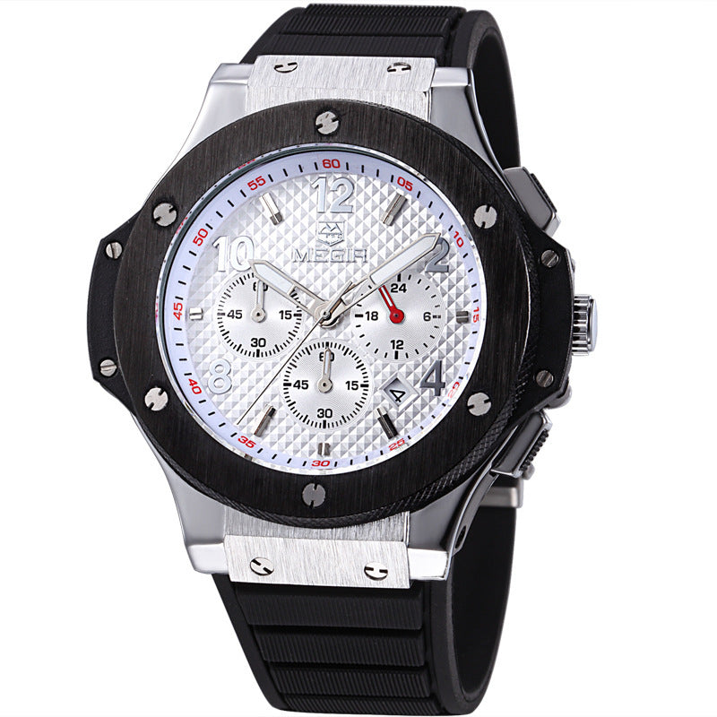 Watches Men Luxury Quartz Wrist Watch Male Sports Military Chronograph Watches - ARCHSHOPE