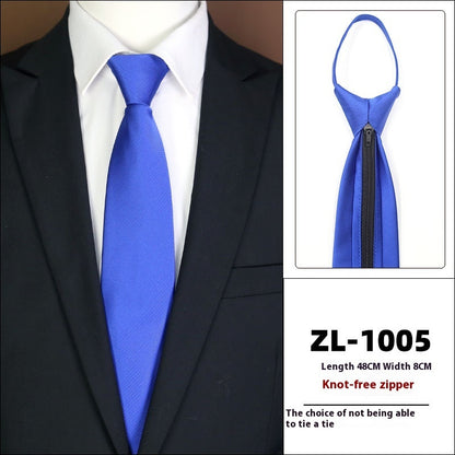 Men's Formal Wear Business Zipper Tie-free - ARCHSHOPE