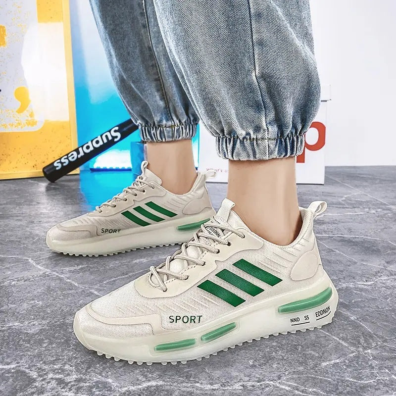 Air Cushion Sportschuhe Herren Schnürschuhe Sport Sneakers Outdoor Atmungsaktive Freizeitschuhe Walking