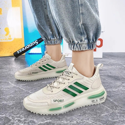 Air Cushion Sportschuhe Herren Schnürschuhe Sport Sneakers Outdoor Atmungsaktive Freizeitschuhe Walking