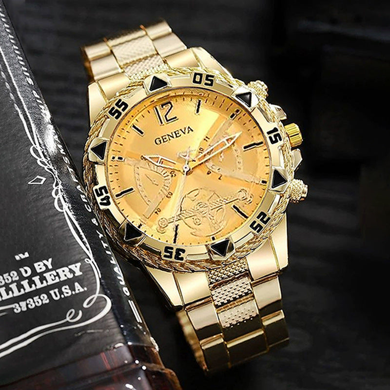 Men's Authentic Volkswagen Fully Automatic Mechanical Watch With Steel Strap - ARCHSHOPE