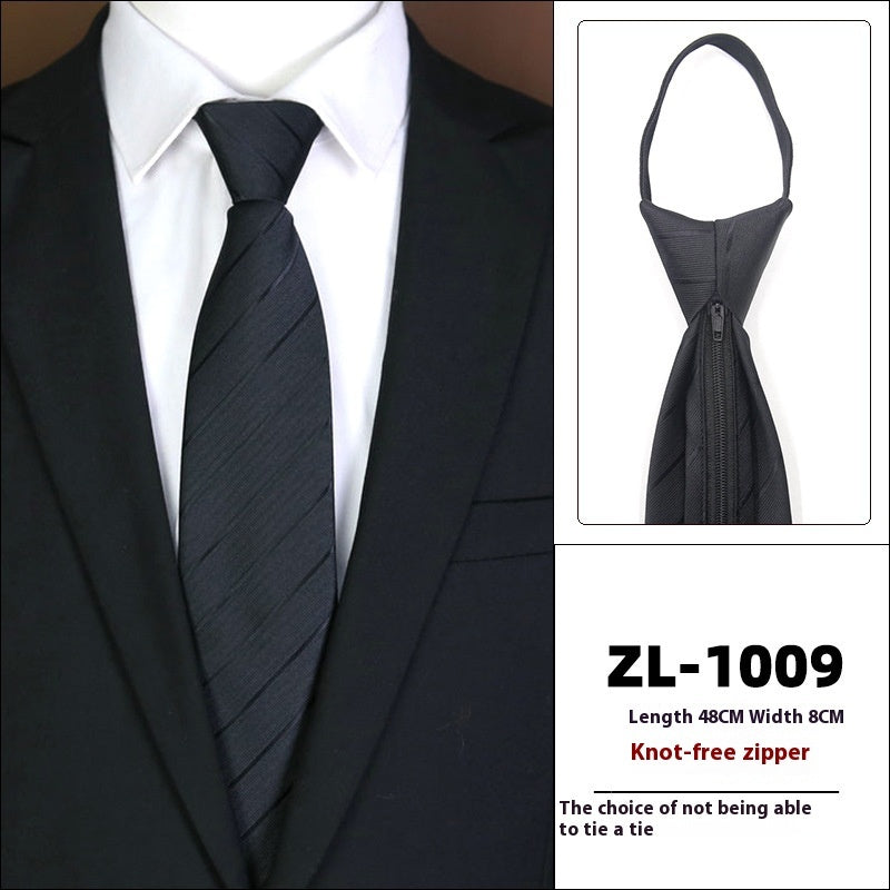 Men's Formal Wear Business Zipper Tie-free - ARCHSHOPE