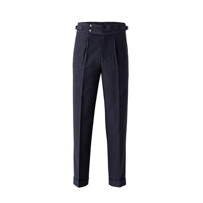 Casual High Waist Men's Business Suit Pants - ARCHSHOPE