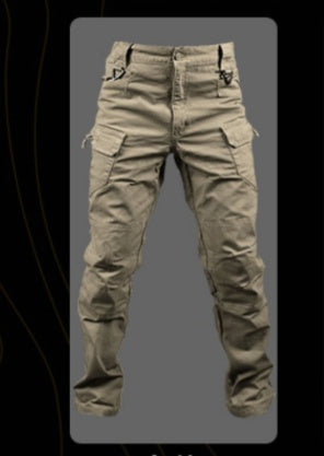 Pantalon tactique IX7 printemps et automne pour hommes, auto-culture, 9 pantalons de fan de l'armée des forces spéciales, salopette d'extérieur, pantalon d'entraînement droit multi-poches