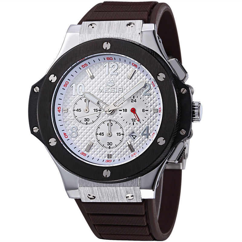 Watches Men Luxury Quartz Wrist Watch Male Sports Military Chronograph Watches - ARCHSHOPE