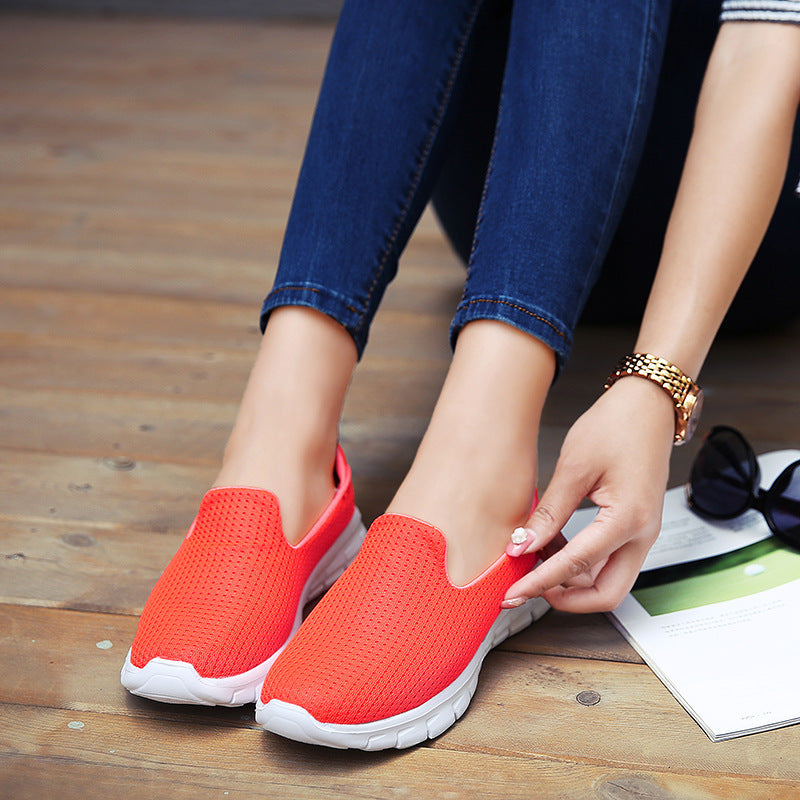 Mother Shoes Plus Size Nurse Shoes Lazy Shoes Walking Shoes - ARCHSHOPE