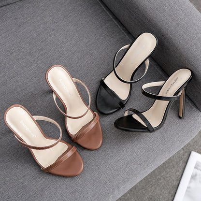 Stiletto sandals women high heels - ARCHSHOPE
