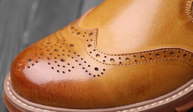 Martin Plateau-Retro-Knöchelstiefel mit Wärmeschutz