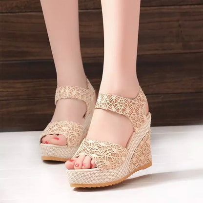 Flat bottom high heel sandals - ARCHSHOPE