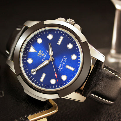 372 YAZOLE brand quartz watches, non mechanical men's sports watches, luminous green ghost series watches wholesale - ARCHSHOPE