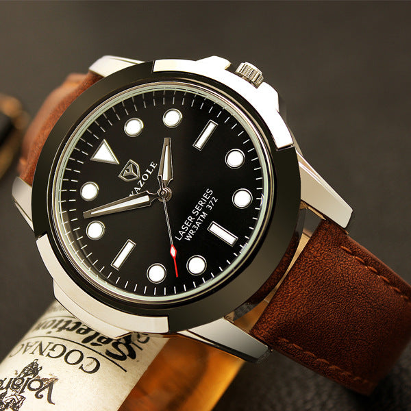 372 YAZOLE brand quartz watches, non mechanical men's sports watches, luminous green ghost series watches wholesale - ARCHSHOPE