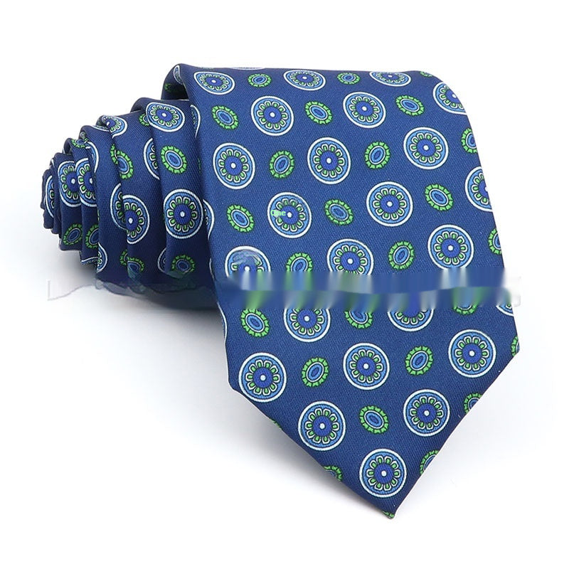 Business Polyester Men's Printed Workplace Tie - ARCHSHOPE