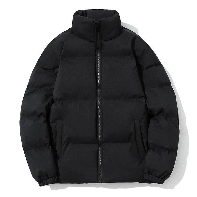 Herren Stehkragen Slim Fit Vielseitiger Baumwollmantel