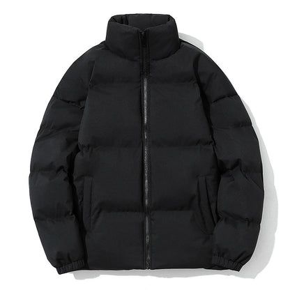 Herren Stehkragen Slim Fit Vielseitiger Baumwollmantel