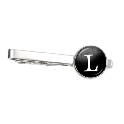 Letter Tie Clip Decoration With French Shirt - ARCHSHOPE
