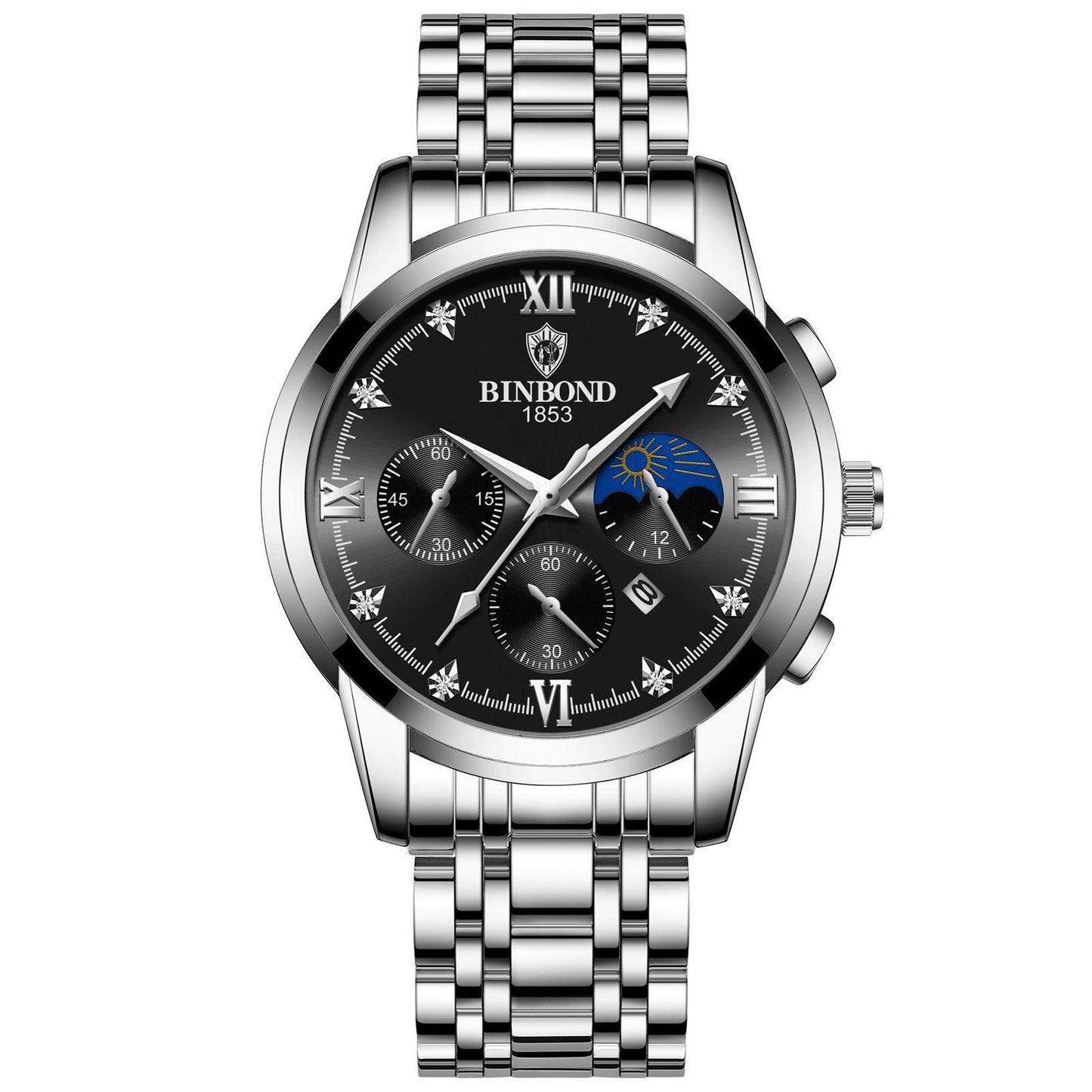 Waterproof Luminous Calendar Men's Fashion Genuine Leather Watch - ARCHSHOPE