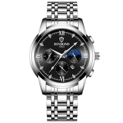 Waterproof Luminous Calendar Men's Fashion Genuine Leather Watch - ARCHSHOPE