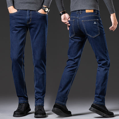 Jean slim élastique droit pour homme