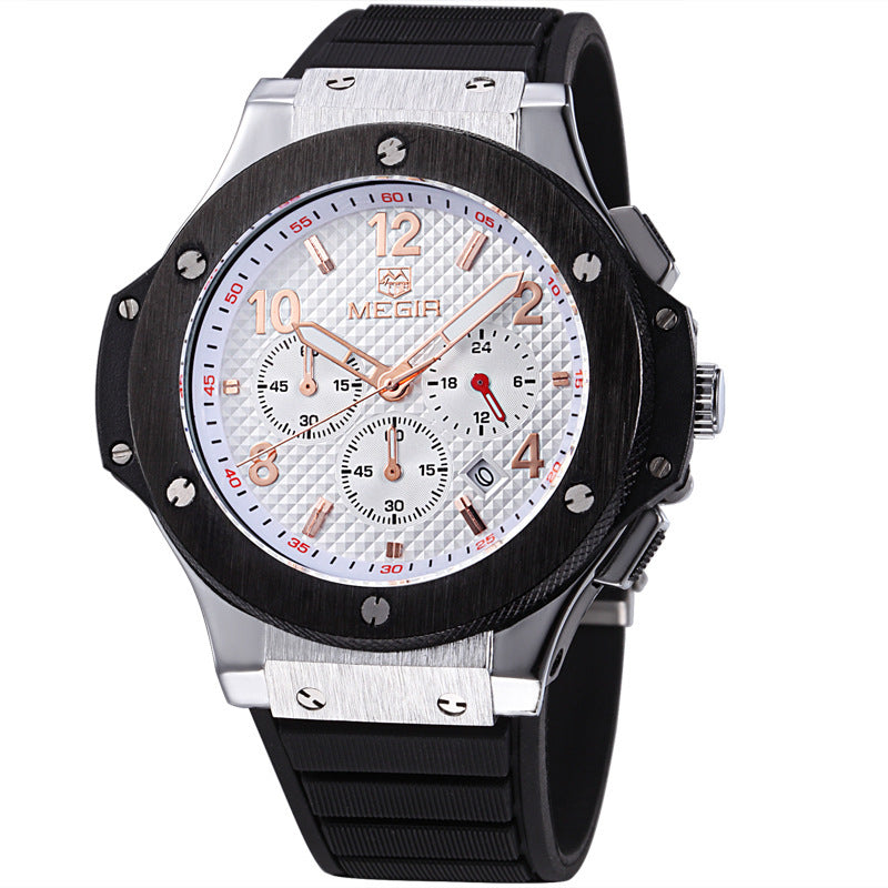 Watches Men Luxury Quartz Wrist Watch Male Sports Military Chronograph Watches - ARCHSHOPE