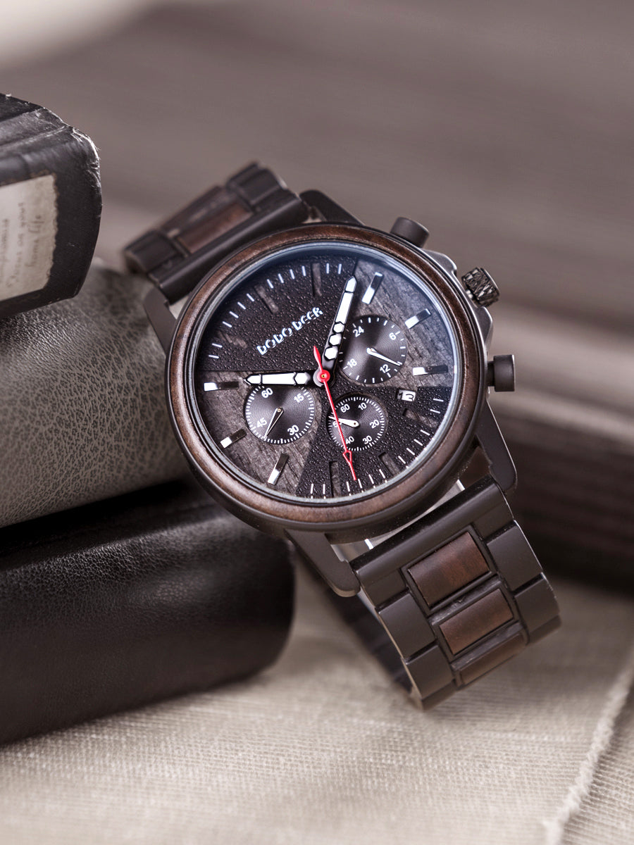 Watch of wrist of wood - ARCHSHOPE