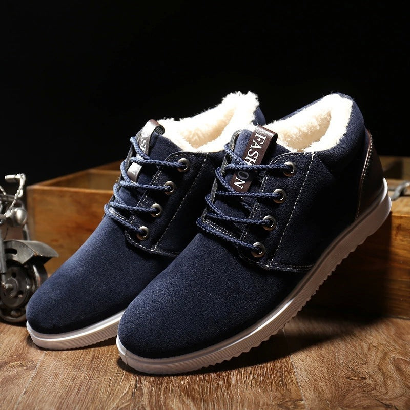 Chaussures décontractées d'hiver pour hommes, chaussures respirantes, chaussures 1200 British Tide Scrub et chaussures en coton