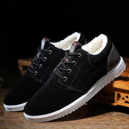 Chaussures décontractées d'hiver pour hommes, chaussures respirantes, chaussures 1200 British Tide Scrub et chaussures en coton