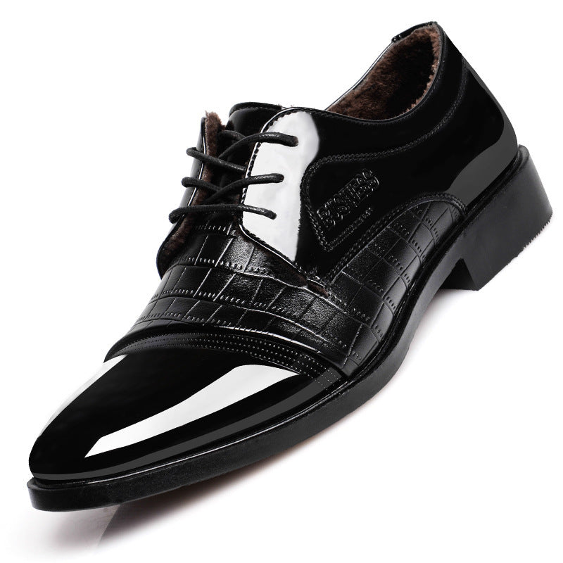 Muster herbst männer spitzen business kleid schuhe leder herren schuhe einzelnen schuhe schuhe männer