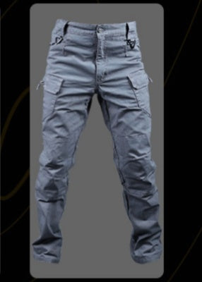 Pantalon tactique IX7 printemps et automne pour hommes, auto-culture, 9 pantalons de fan de l'armée des forces spéciales, salopette d'extérieur, pantalon d'entraînement droit multi-poches