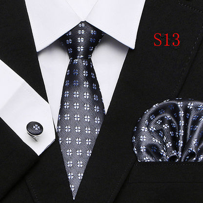 Paisley Series European And American Fashion Tie Three-piece Suit - ARCHSHOPE