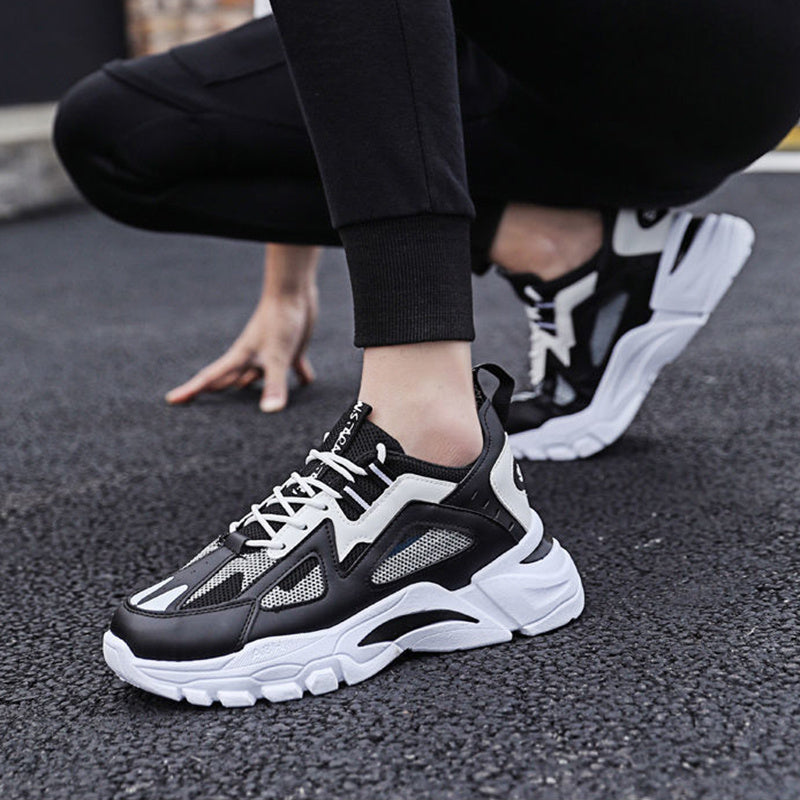 Weiße Turnschuhe Männer Rutschfeste Walking Laufschuhe Sport