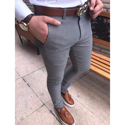 Fit Casual Hosen Herren Anzug Hosen Trend
